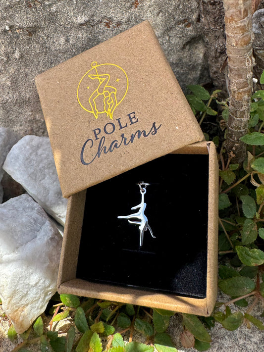 Gemini Charm Silver