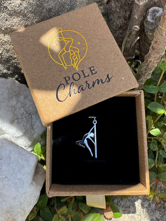 Hangman Charm Silver