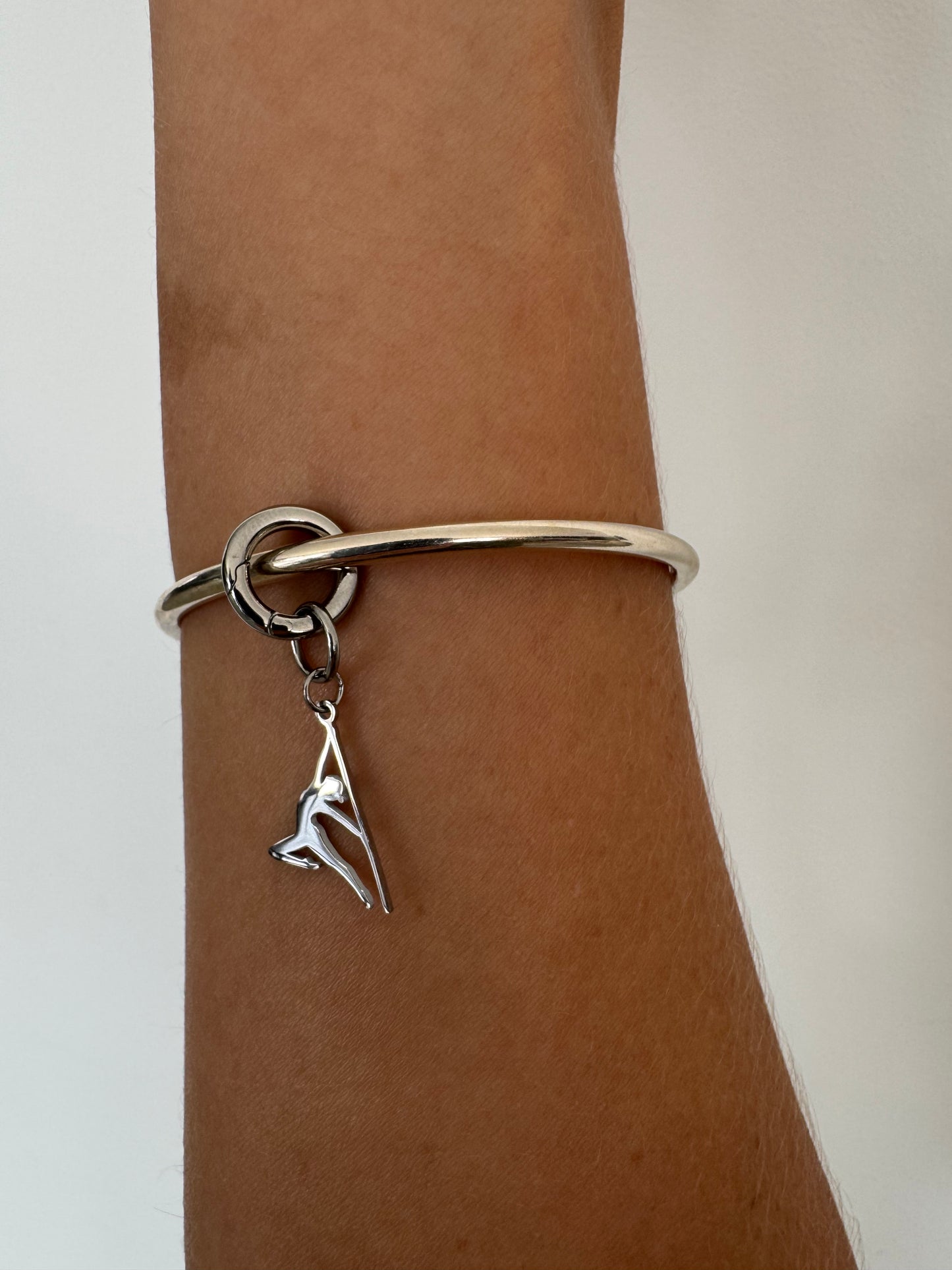 Hangman Charm Silver