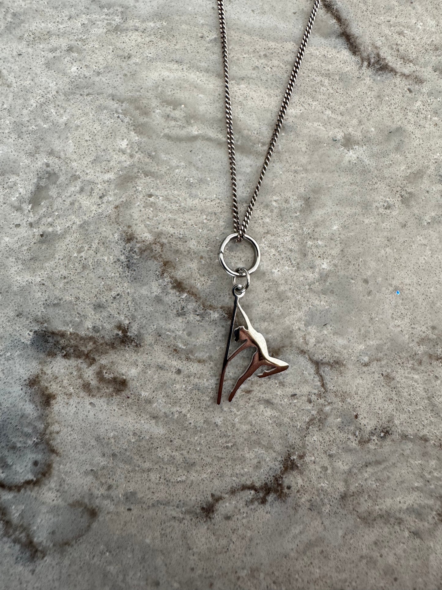 Hangman Charm Silver