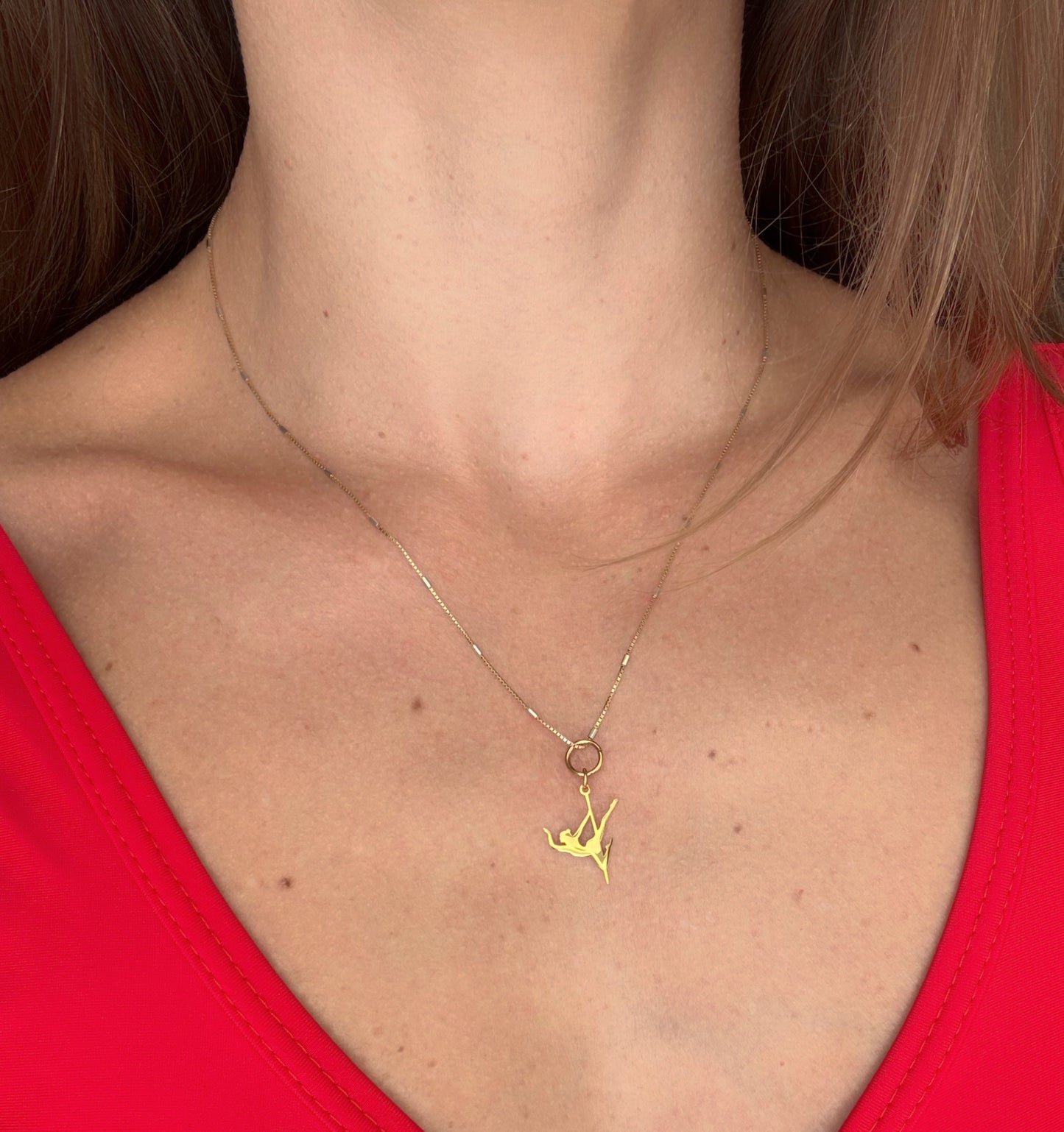 Superwoman Charm Gold