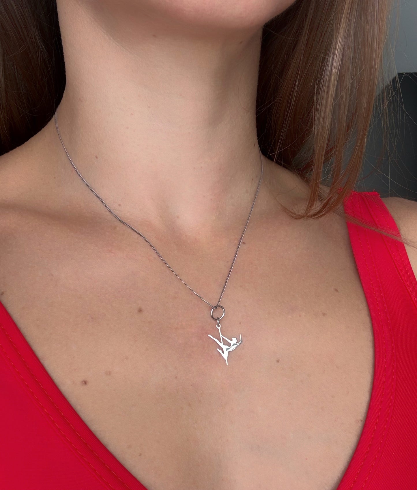 Superwoman Charm Silver