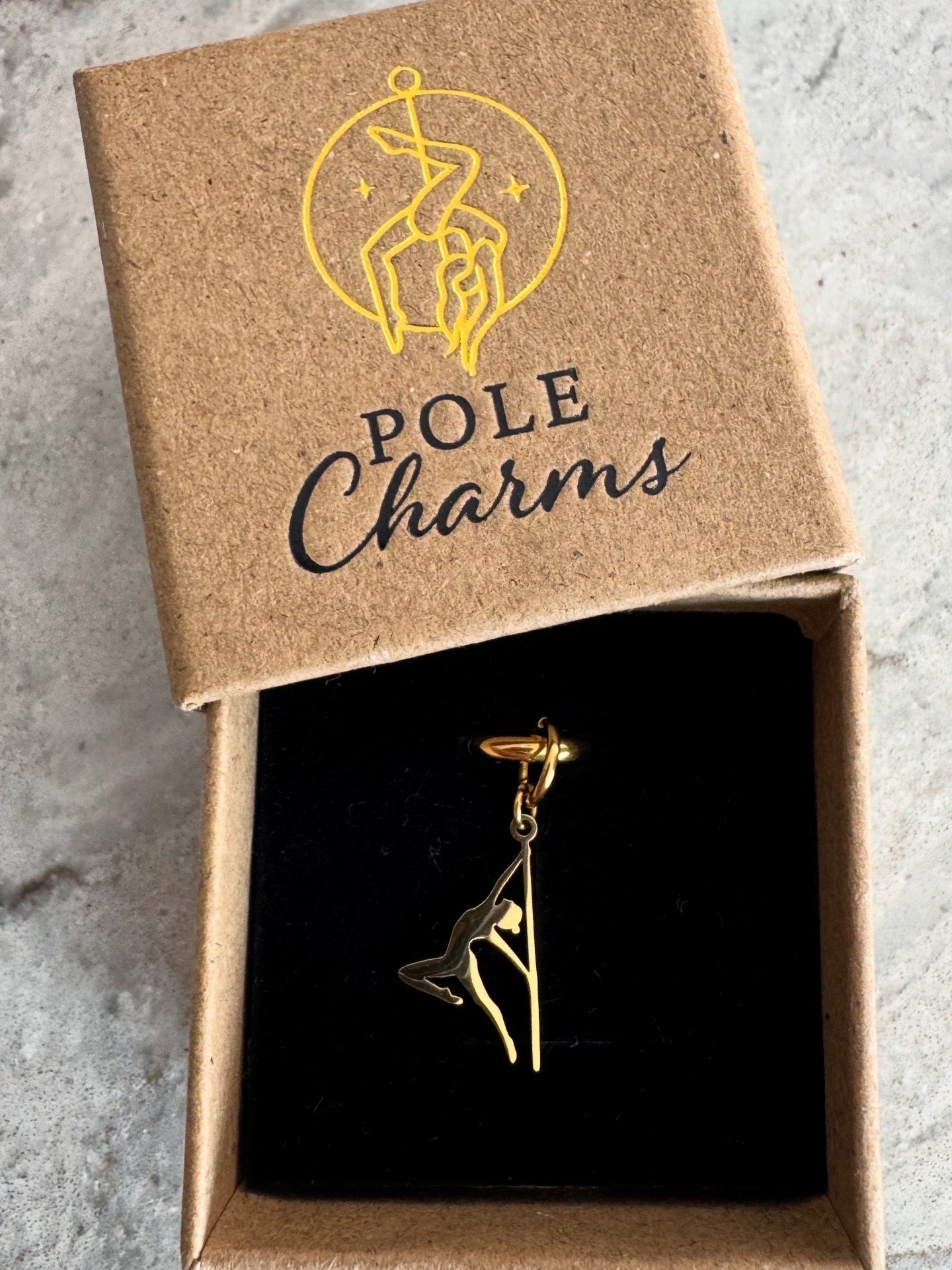 Hangman Charm Gold