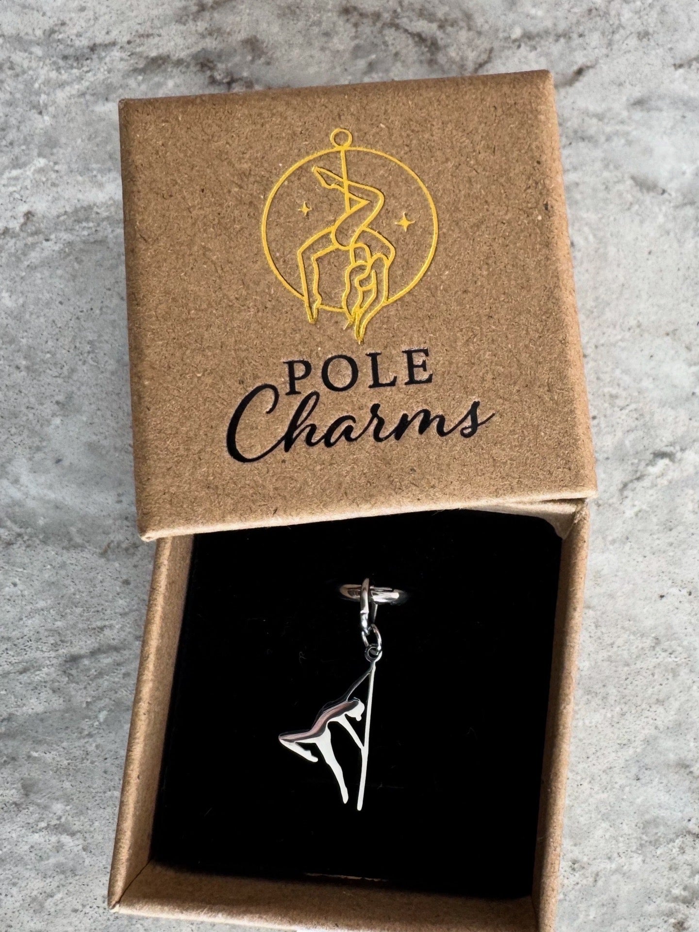 Hangman Charm Silver
