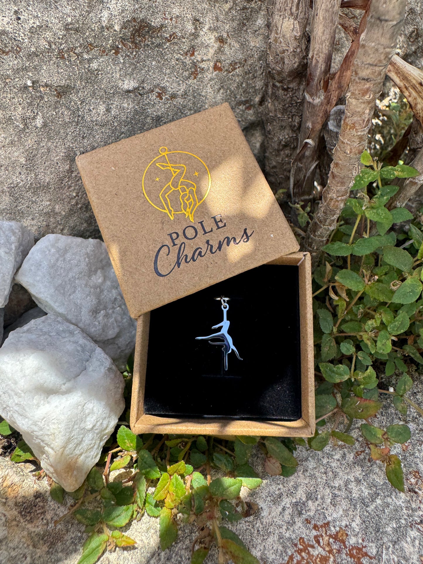 Gemini Charm Silver